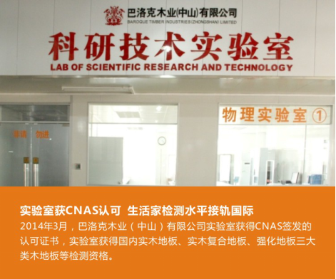 生活家成為國內(nèi)唯一家擁有國家級除醛監(jiān)測技術(shù)的木地板企業(yè)
